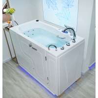 Zink K206 Acrylic Small Bathroom Bathtubs Accessible Freestanding